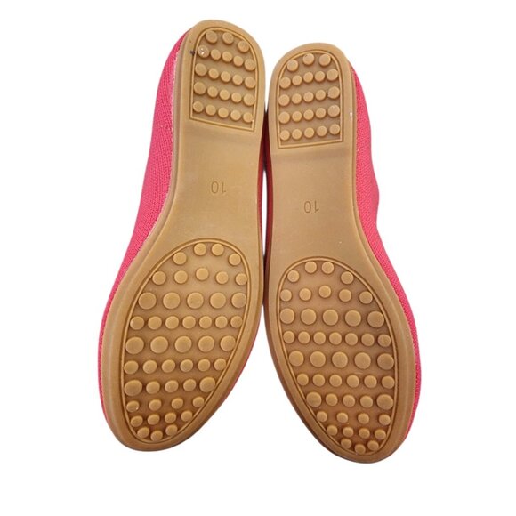 ARROMIC Pink Ballet Flats Slip On Shoes Ladies 10 Loafers Removeable Insoles - Picture 11 of 12